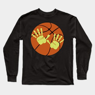 HANDS ON THE BALL Long Sleeve T-Shirt